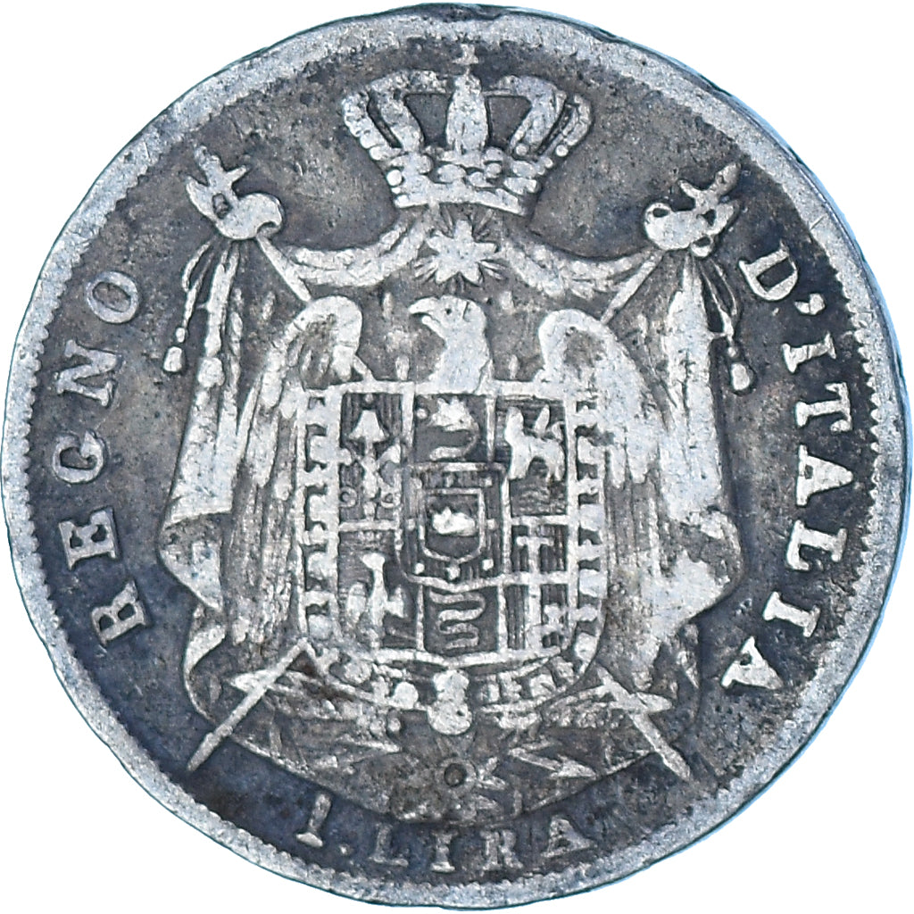 Münze, Italien Staaten, KINGDOM OF NAPOLEON, Napoleon I, Lira, 1813, Milan, S