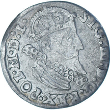 Coin, Poland, Sigismund III, 3 Groschen, 1624, EF(40-45), Silver