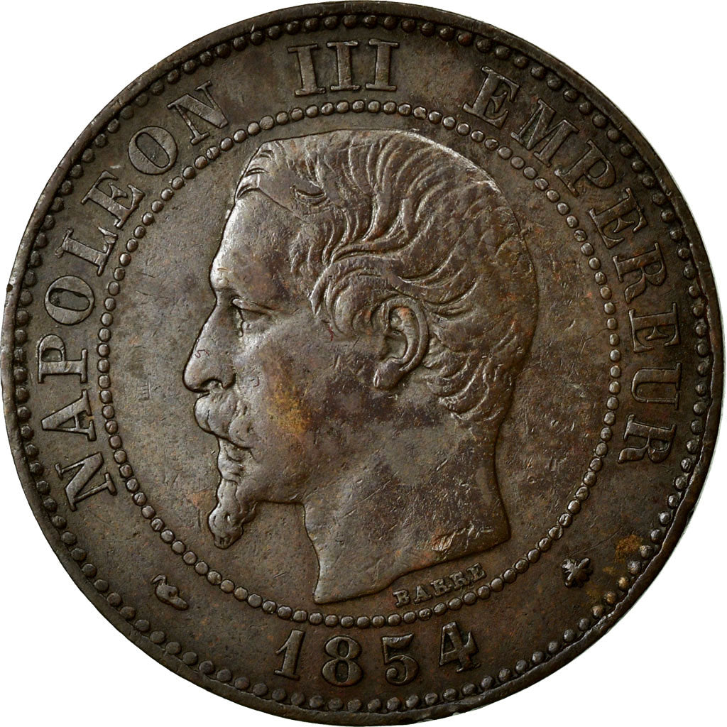Coin, France, Napoleon III, Napoléon III, 2 Centimes, 1854, Strasbourg