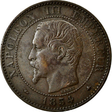 Monnaie, France, Napoleon III, Napoléon III, 2 Centimes, 1854, Strasbourg, TTB