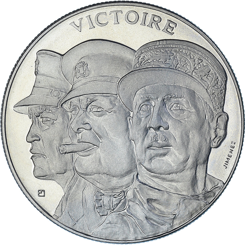 Francia, medalla, Victoire, 1939-1945, WAR, FDC, Cobre - níquel