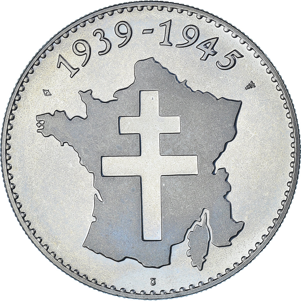 Francia, medalla, Victoire, 1939-1945, WAR, FDC, Cobre - níquel