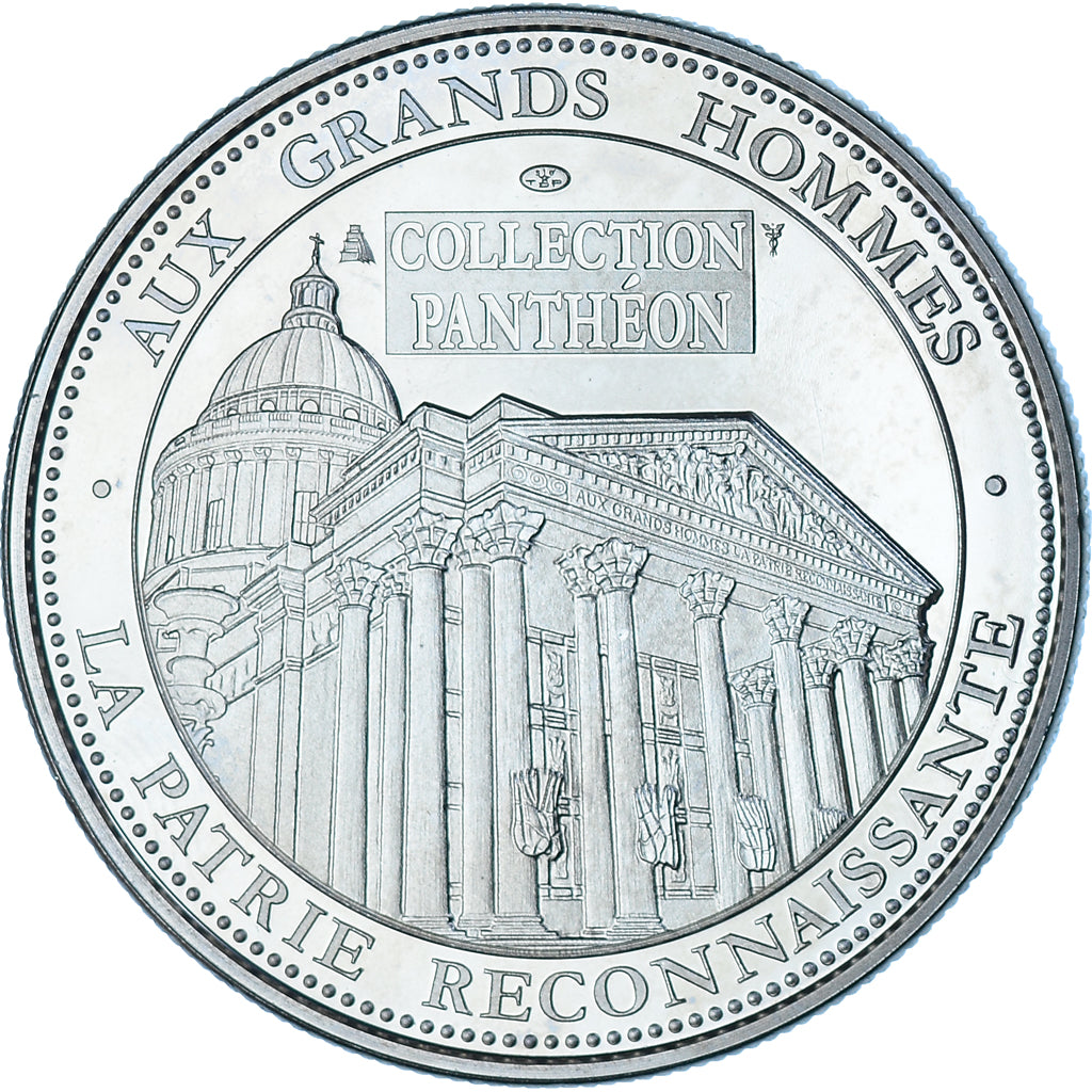 France, Medal, Pierre et Marie Curie, Collection Panthéon, MS(64)