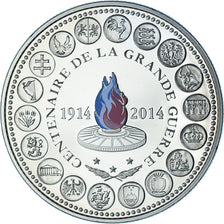 França, medalha, L'Europe des XXVIII, Centenaire de la Grande Guerre
