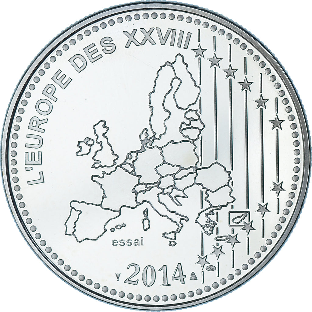 França, medalha, L'Europe des XXVIII, Centenaire de la Grande Guerre