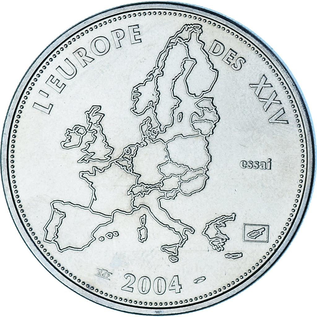Francja, medal, L'Europe des XXV, Essai, Polityka, społeczeństwo, wojna, 2004