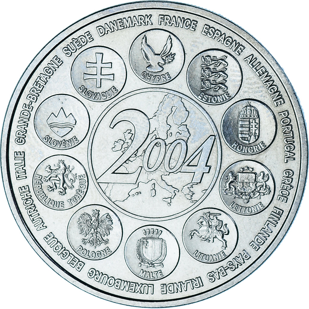 Francja, medal, L'Europe des XXV, Essai, Polityka, społeczeństwo, wojna, 2004
