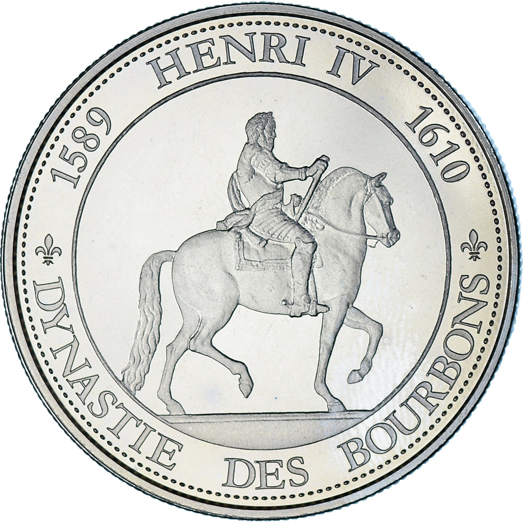 France, Médaille, Henri IV, Dynastie des Bourbons, History, FDC, Cupro-nickel