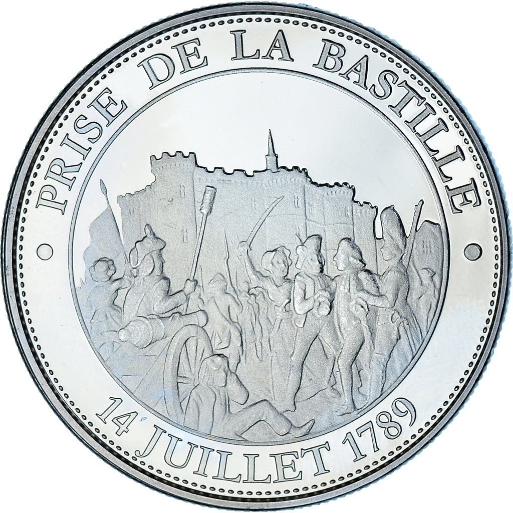Francia, medaglia, Révolution Française, Prise de la Bastille, History, SPL+