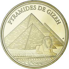 France, Medal, Les 7 Merveilles du Monde, Pyramides de Gizeh, Patrimoine