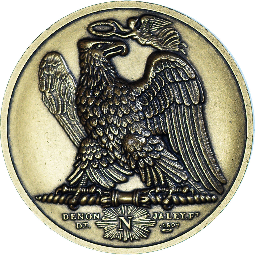 France, Medal, Napoléon Ier en Egypte, Denon, Restrike, MS(65-70), Bronze