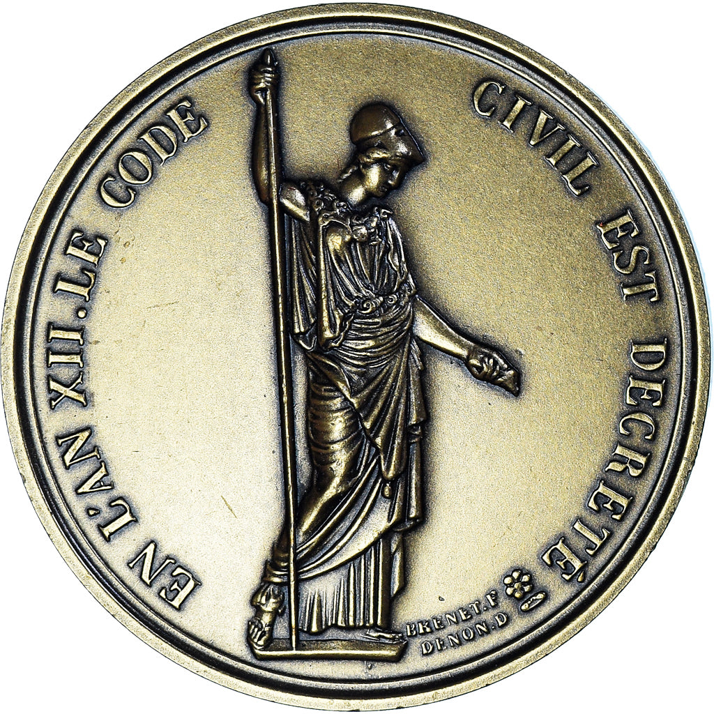 Francia, medalla, Napoléon Ier, Bataille de Lutzen, Brenet, Restrike, FDC