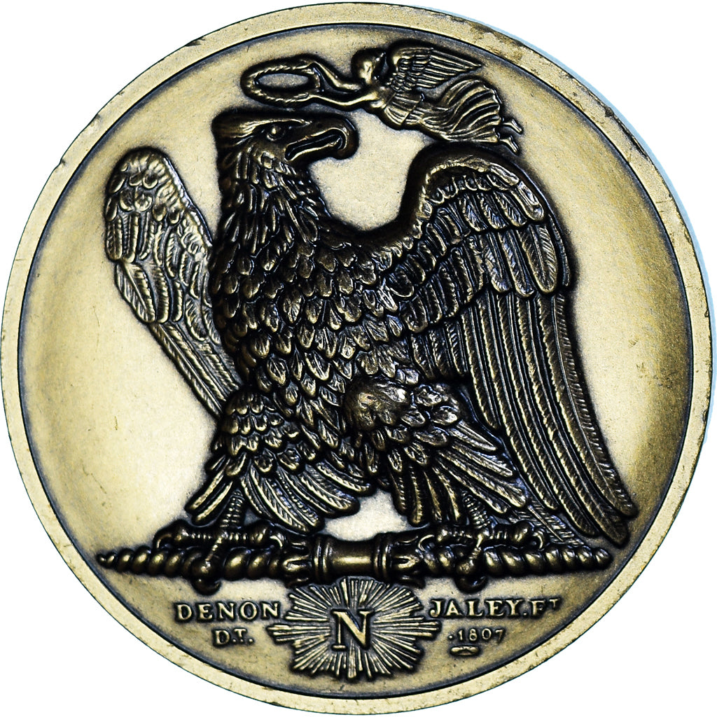 France, Medal, Napoléon Ier, Iterum Ibidem, Brenet, Restrike, MS(65-70), Bronze