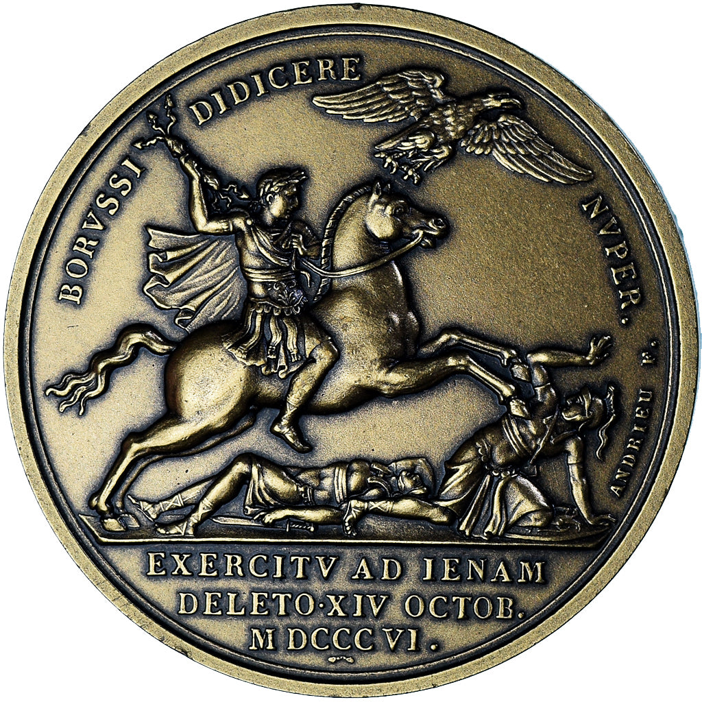 Frankreich, Medaille, Napoléon Ier, Bataille d'Iena, Denon, Restrike, STGL