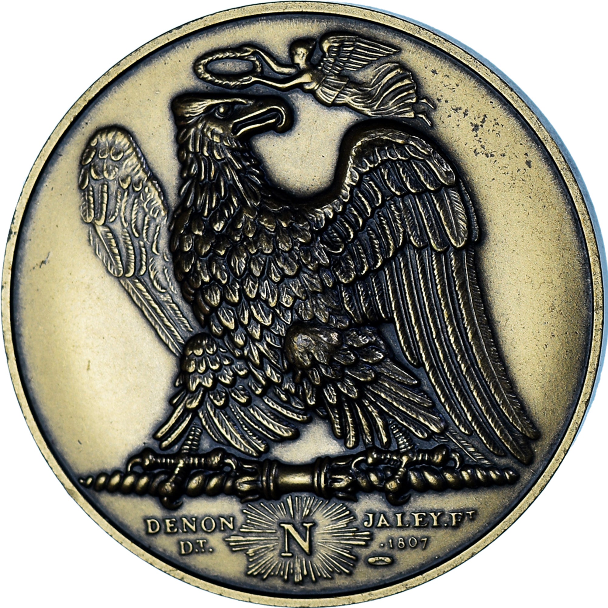 France, Medal, Napoléon Empereur et Roi, Brenet, Restrike, AU(55-58), Bronze