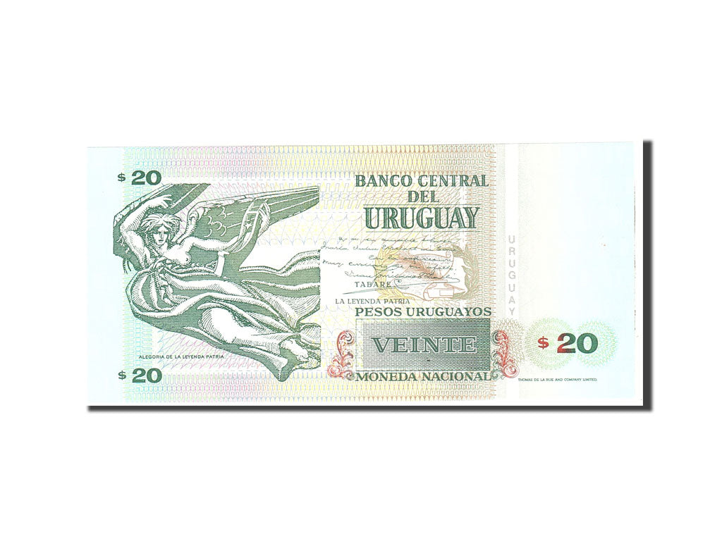 Banknote, Uruguay, 20 Pesos Uruguayos, 1994, Undated, KM:74a, UNC(65-70)