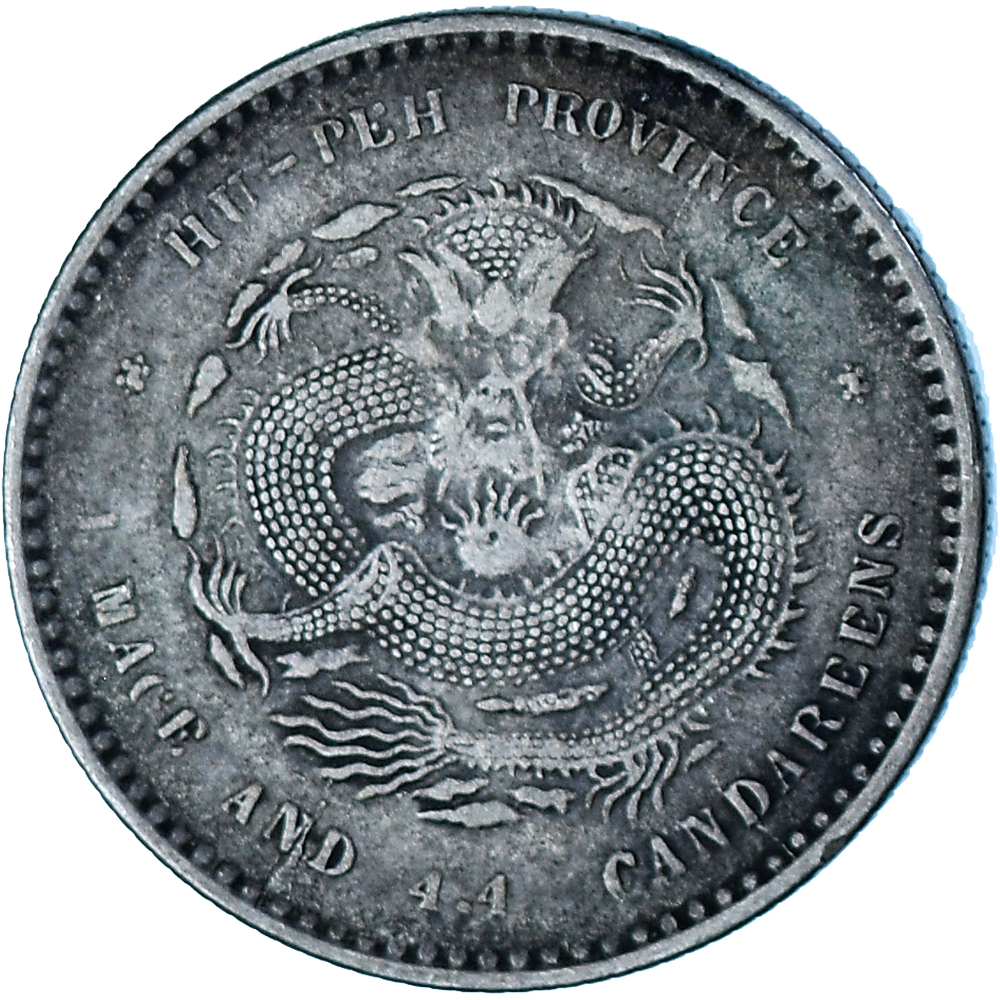 Moeda, China, HUPEH PROVINCE, Kuang-hs, 20 Cents, Undated (1890-1908), Ching