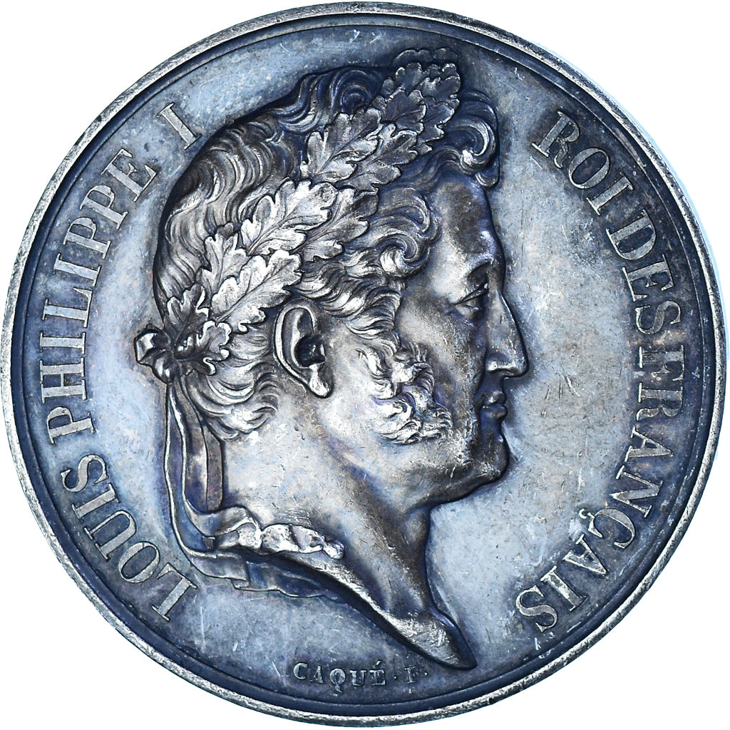 France, Medal, Louis-Philippe Ier, Chambre des Députés, Session, 1833, Caqué
