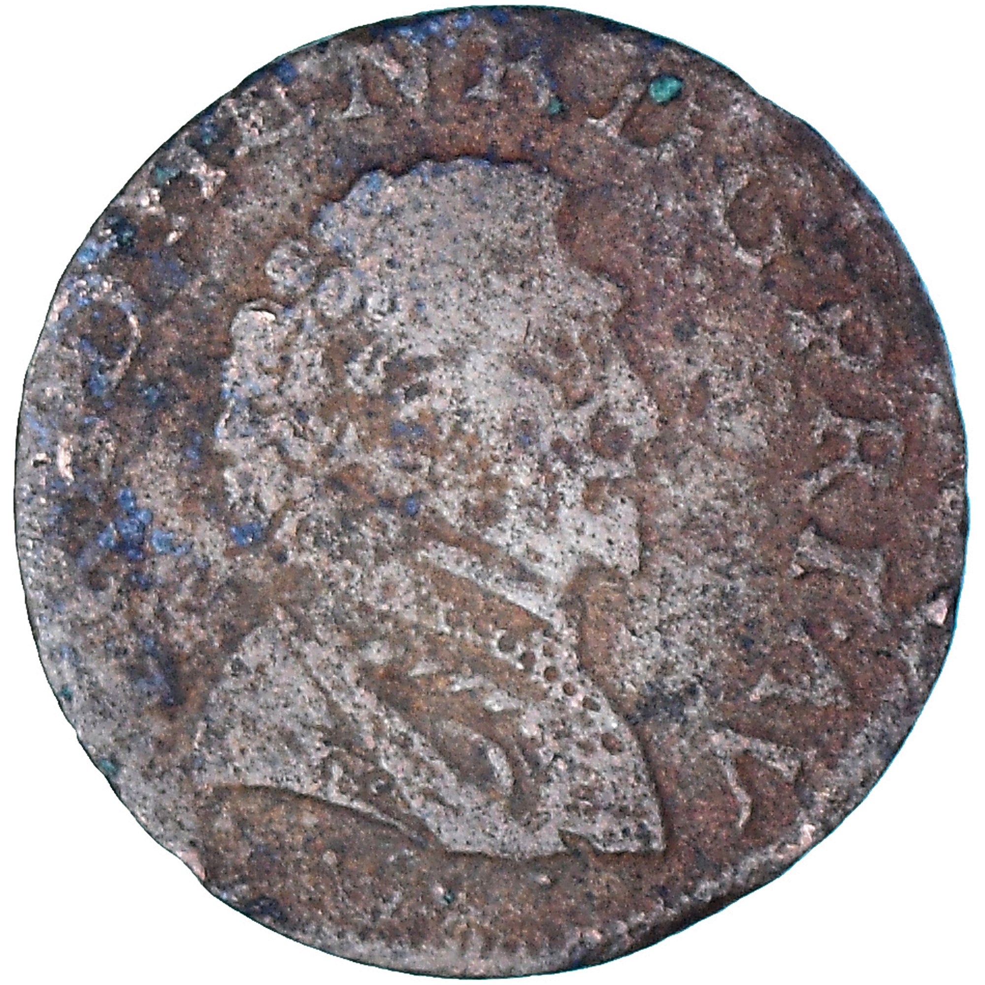 Munten, Frankrijk, ORANGE, Frédéric-Henri de Nassau, Double Tournois, 1640