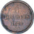Moneta, Guernsey, 4 Doubles, 1874, Heaton, Birmingham, VF(20-25), Brązowy, KM:5