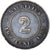 Coin, Mauritius, Victoria, 2 Cents, 1883, EF(40-45), Bronze, KM:8