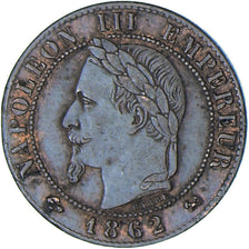 Munten, Frankrijk, Napoleon III, Napoléon III, Centime, 1862, Bordeaux, ZF