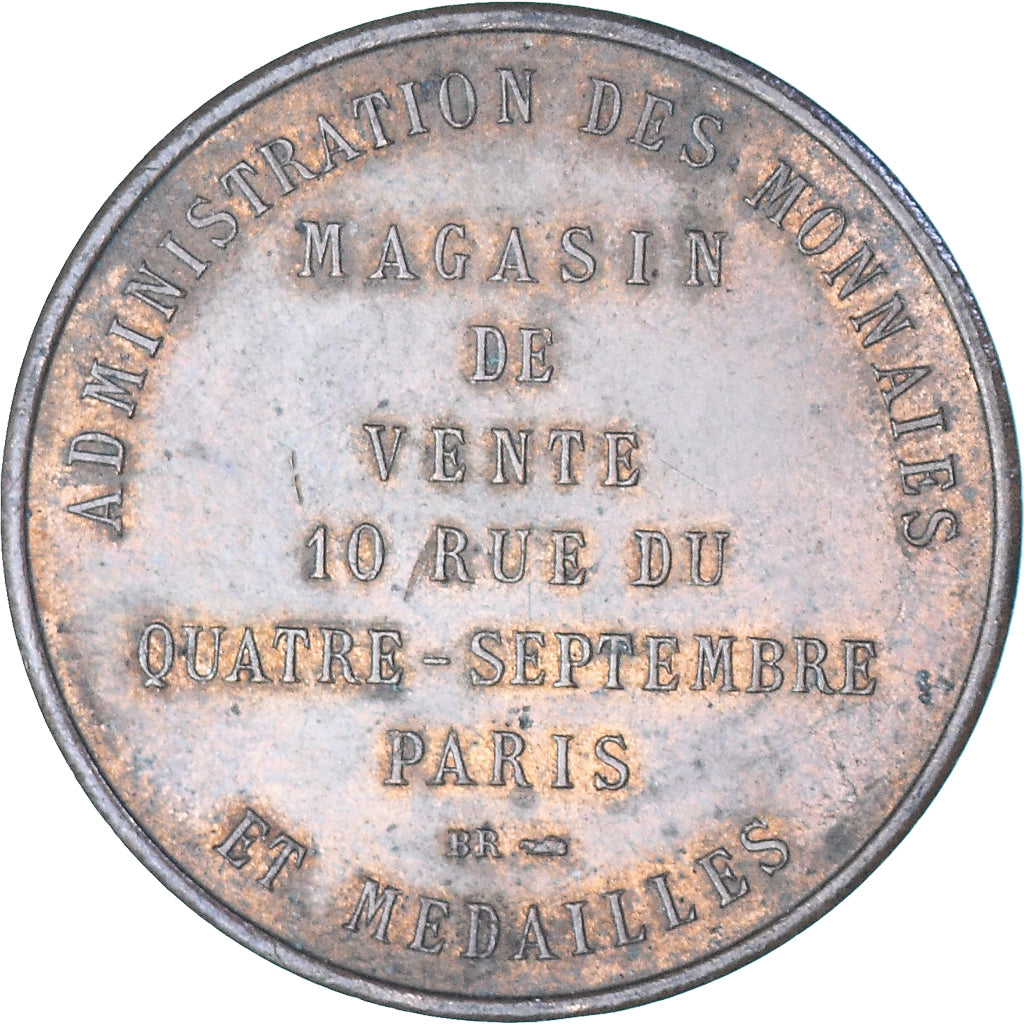 France, Medal, Administration des Monnaies et Médailles, EF(40-45), Bronze
