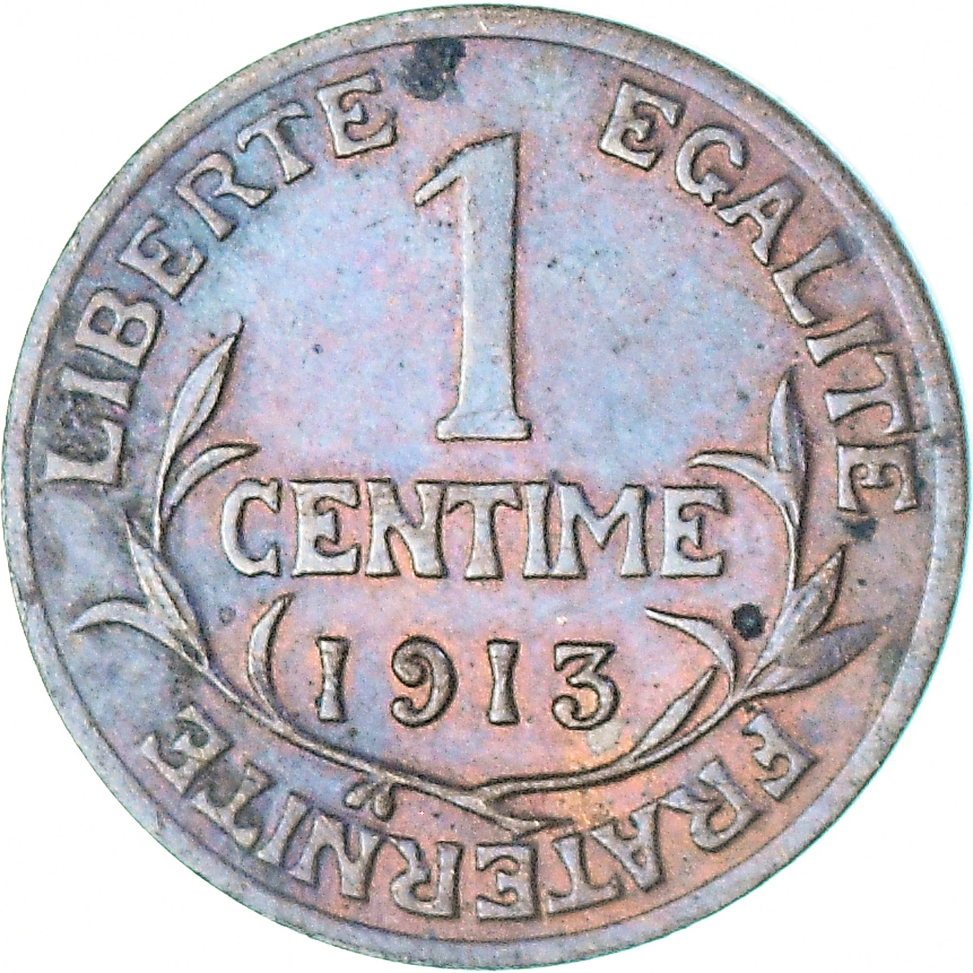 Coin, France, Dupuis, Centime, 1913, Paris, AU(50-53), Bronze, KM:840