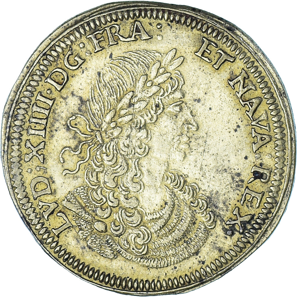 France, Token, Royal, Louis XIV, Nuremberg, Cornélius Lauffers, History