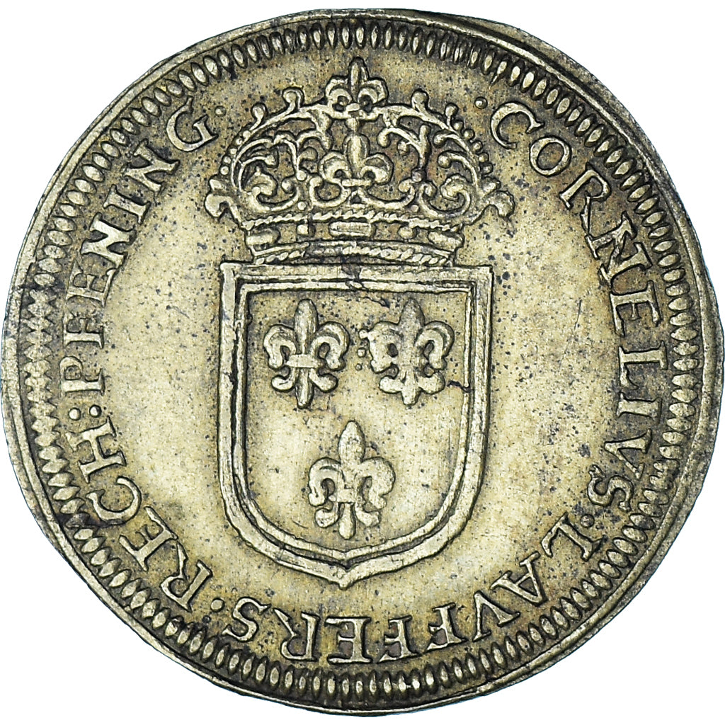 France, Token, Royal, Louis XIV, Nuremberg, Cornélius Lauffers, History