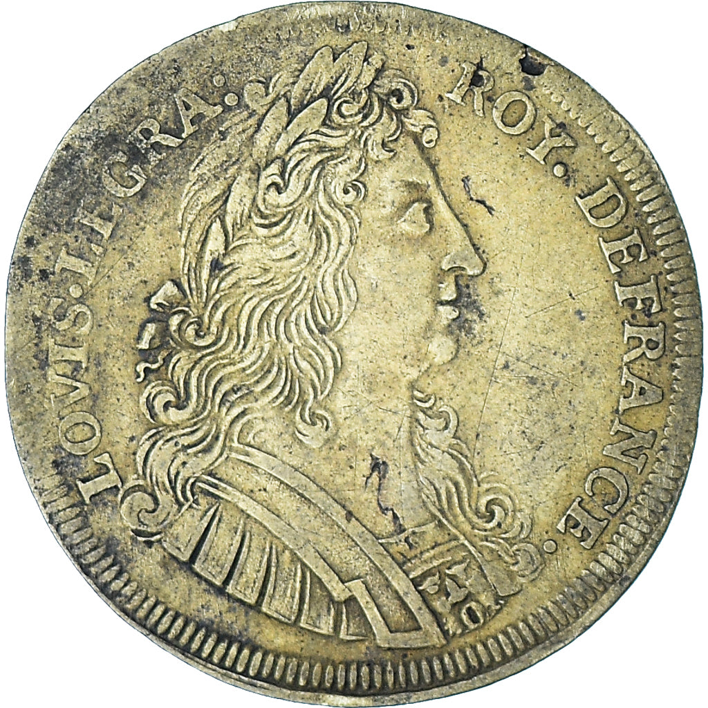 France, Token, Royal, Louis XIV, Nuremberg, Rechenpfennig, History, Lazare