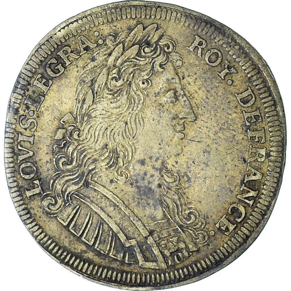 Francia, zeton, Royal, Louis XIV, Nuremberg, Rechenpfennig, Lazare Gottlieb