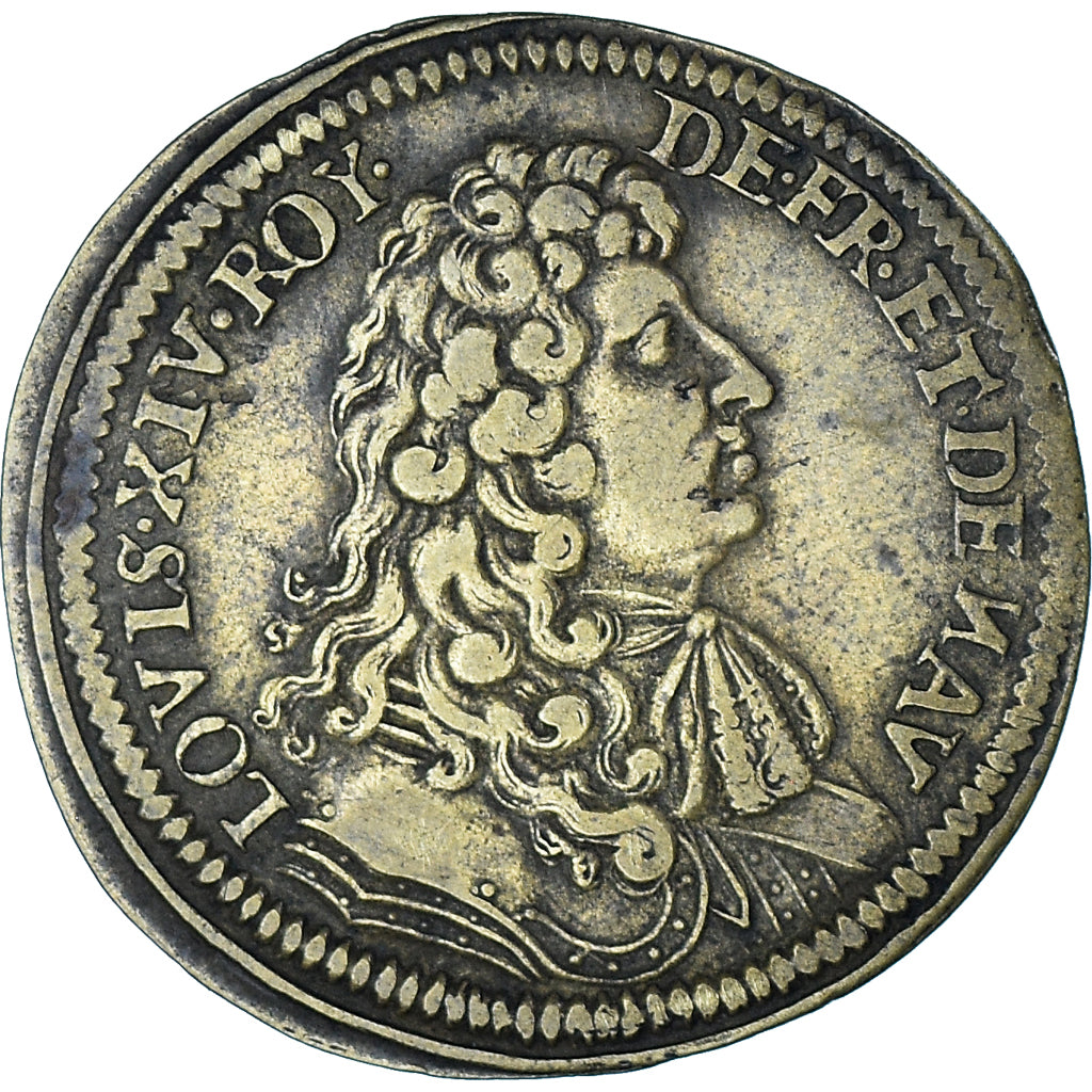 Francia, ficha, Royal, Louis XIV, Nuremberg, Conrad Lauffers, BB+, Ottone