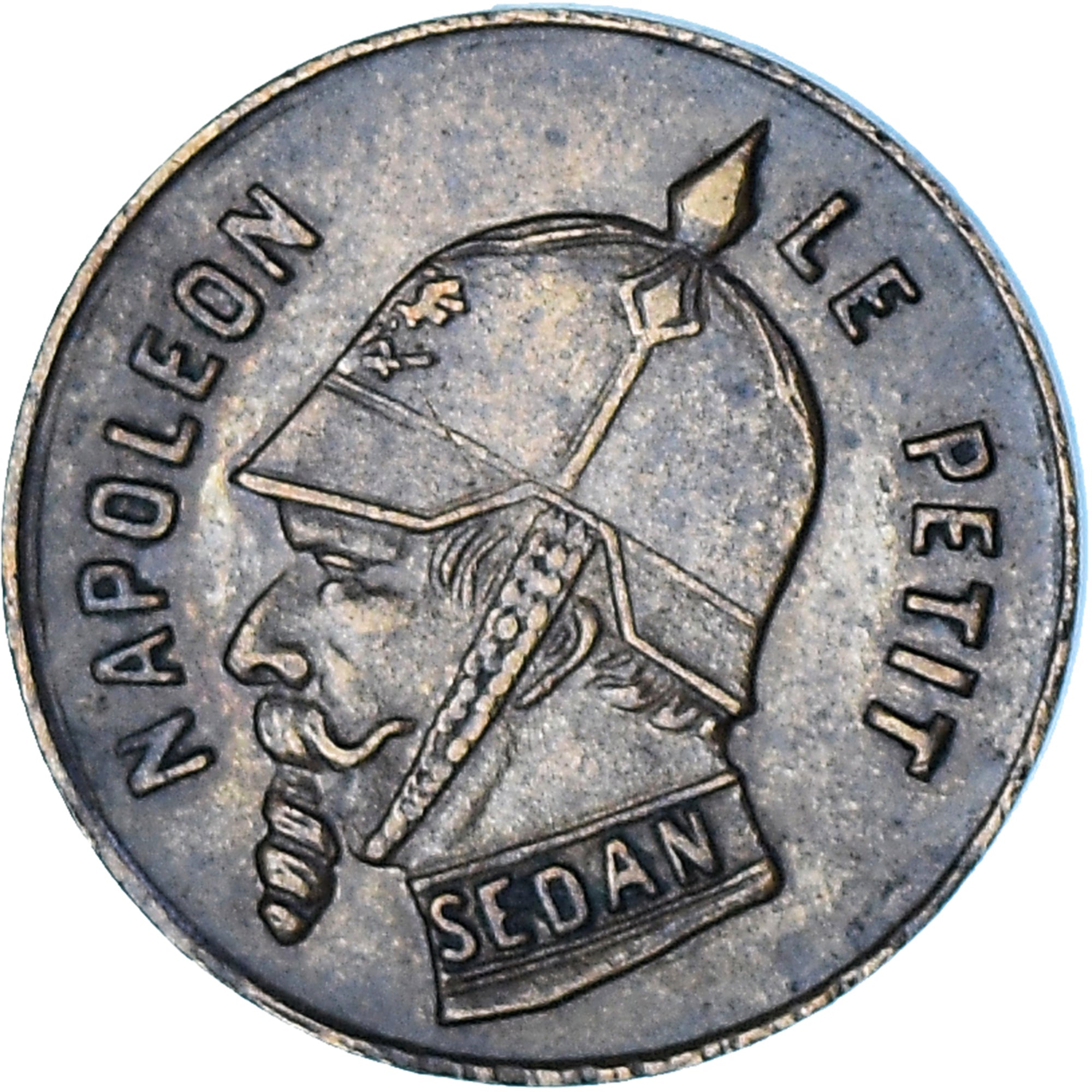 Monnaie, France, Napoleon III, Satirique, Module de 1 Centime, 1870, Frappe