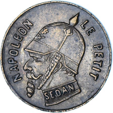 Monnaie, France, Napoleon III, Satirique, Module de 1 Centime, 1870, Frappe