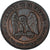 Moneta, Francia, Napoleon III, SATIRICAL COINS, 10 Centimes, 1870, SPL-, Bronzo