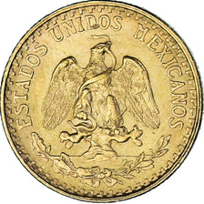 Monnaie, Mexique, 2 Pesos, 1945, Mexico City, SUP, Or, KM:461
