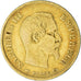 Munten, Frankrijk, Napoleon III, 10 Francs, 1857, Paris, FR, Goud, KM:784.3