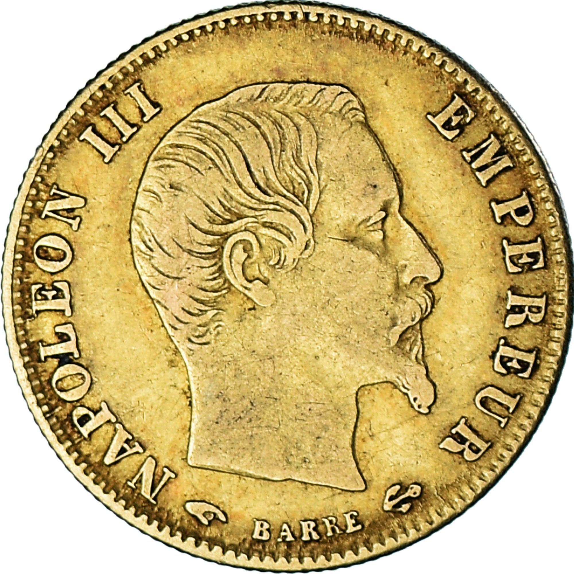 Münze, Frankreich, Napoléon III, 5 Francs, 1860, Paris, S+, Gold, KM:787.1