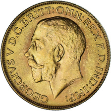 Coin, South Africa, George V, Sovereign, 1928, Pretoria, AU(55-58), Gold, KM:21