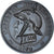 Moneta, Francia, Napoléon III, 10 Centimes, 1870, Rouen, Satirique, BB+, Bronzo