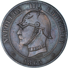 Münze, Frankreich, Napoléon III, 10 Centimes, 1865 (1871), Strasbourg