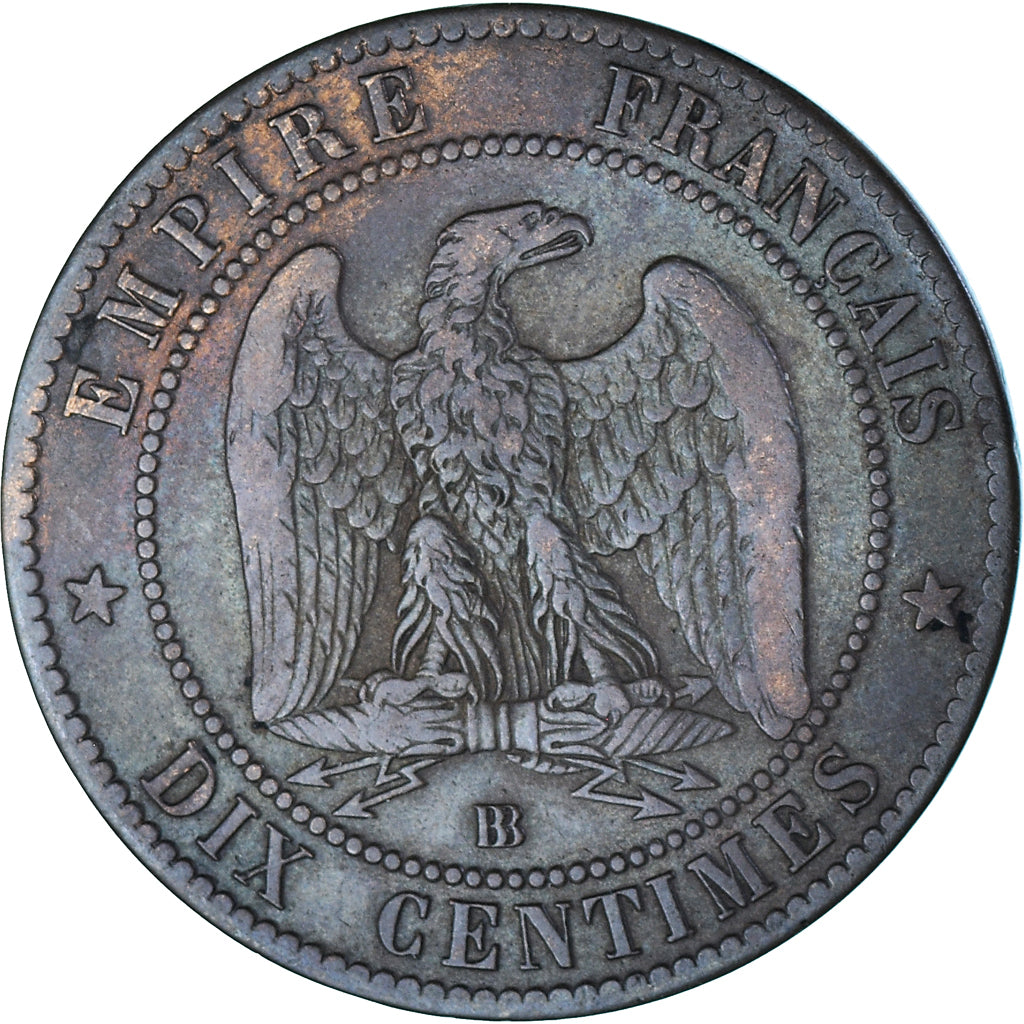 Münze, Frankreich, Napoléon III, 10 Centimes, 1865 (1871), Strasbourg