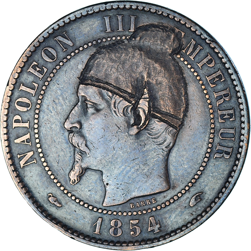 Coin, France, Napoléon III, 10 Centimes, 1854 (1871), Paris, Satirique