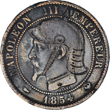 Coin, France, Napoléon III, 10 Centimes, 1854 (1871), Lille, Satirique