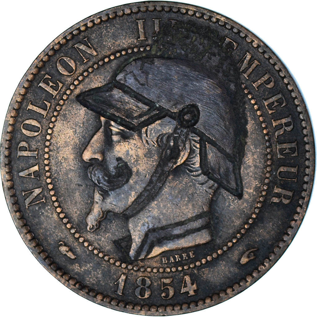 Coin, France, Napoléon III, 10 Centimes, 1854 (1871), Paris, Satirique