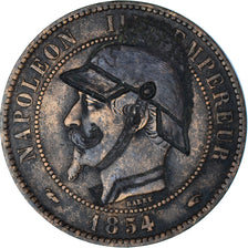 Coin, France, Napoléon III, 10 Centimes, 1854 (1871), Paris, Satirique