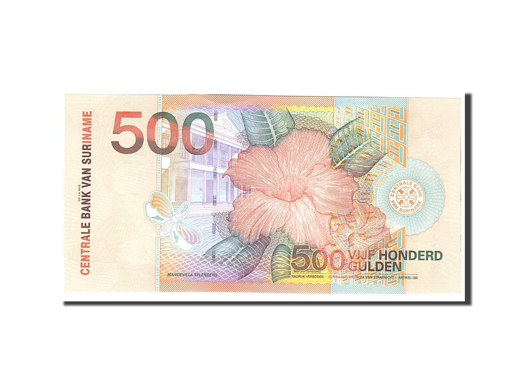 Surinam, 500 Gulden, 2000, 2000-01-01, KM:150, UNC(65-70)