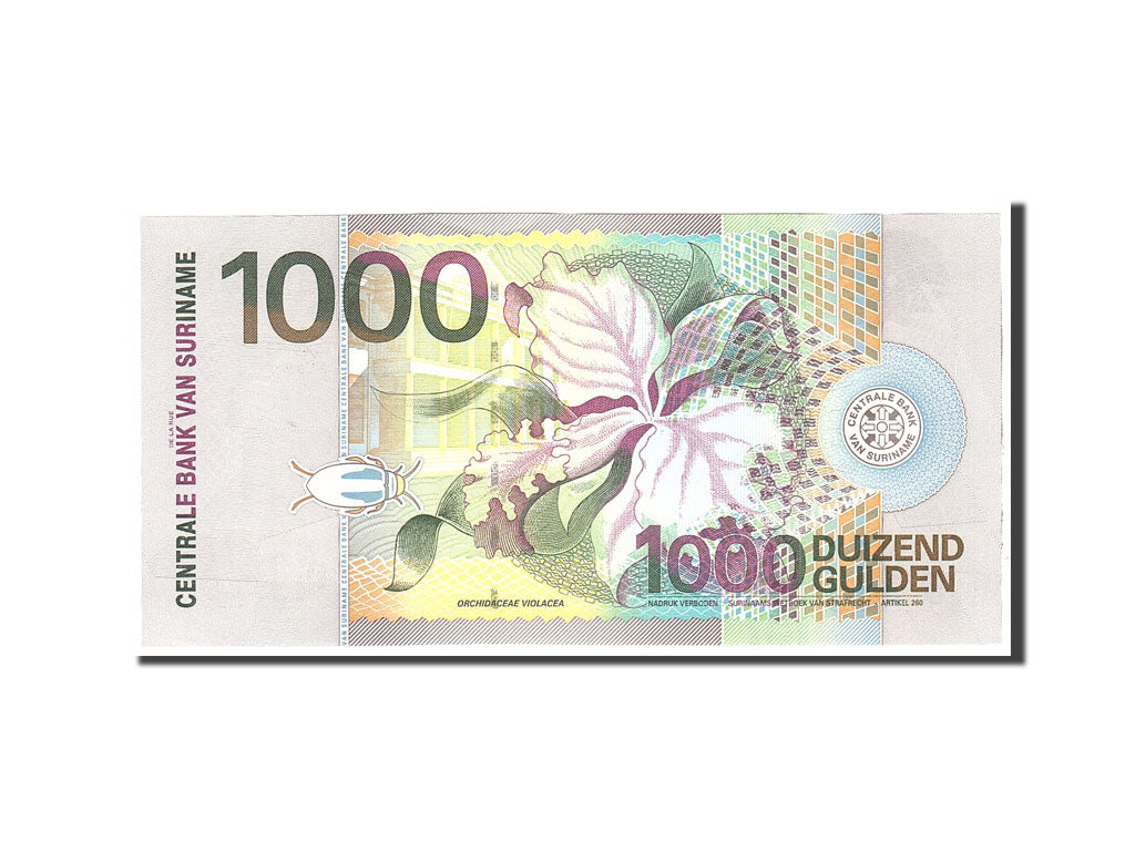 Banknote, Surinam, 1000 Gulden, 2000, 2000-01-01, KM:151, UNC(65-70)