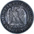 Moneta, Francja, Napoleon III, 5 Centimes, 1854 (1871), Paris, Satyryczne